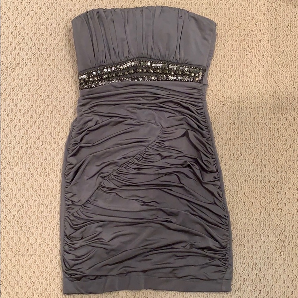 Grey/silver party dress